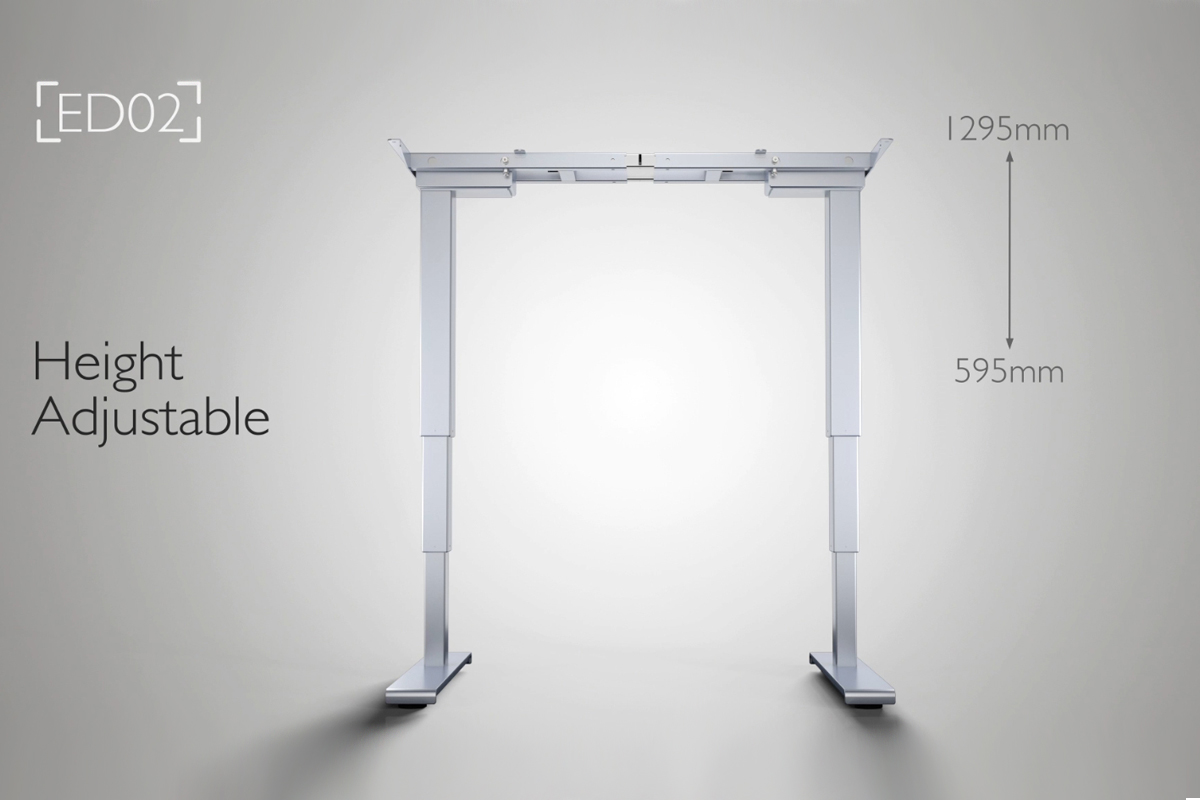 Electric 2-Leg Adjustable Table Frame