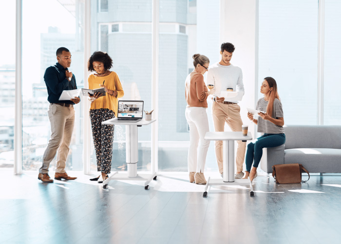 Electric Height Adjustable Table Frame