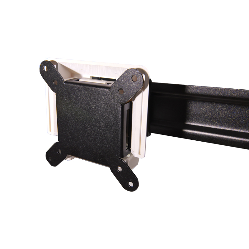 Dual Monitor Desk Mount with Crossbar & Handle