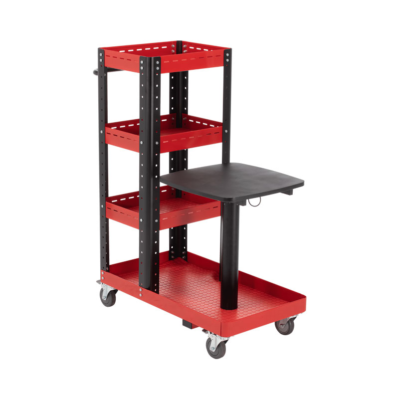 Mobile Workstation Cart with Lifting Table