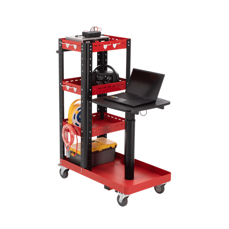 Mobile Workstation Cart with Lifting Table