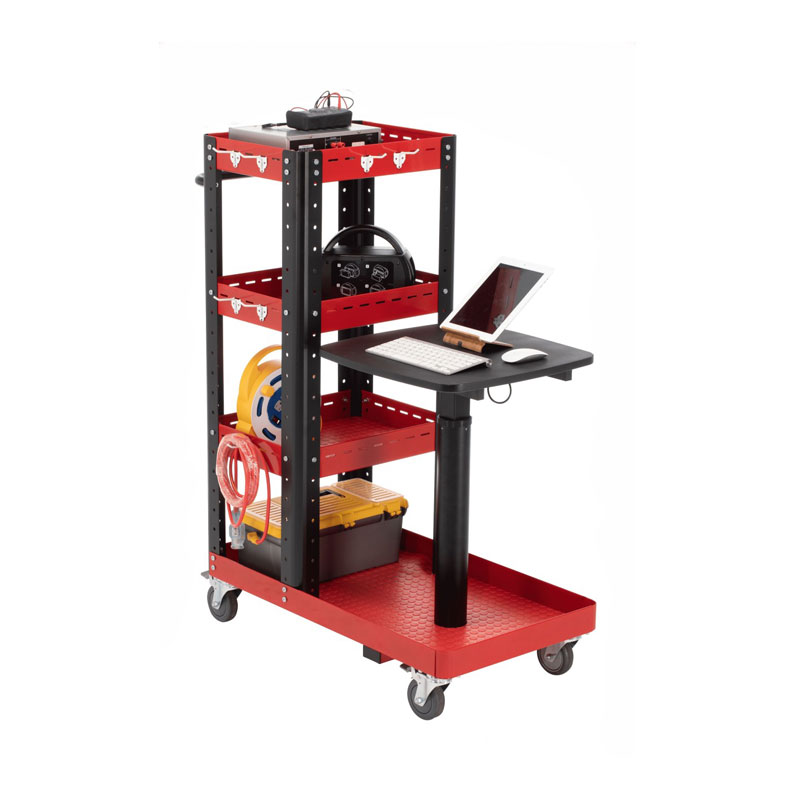 Mobile Workstation Cart with Lifting Table