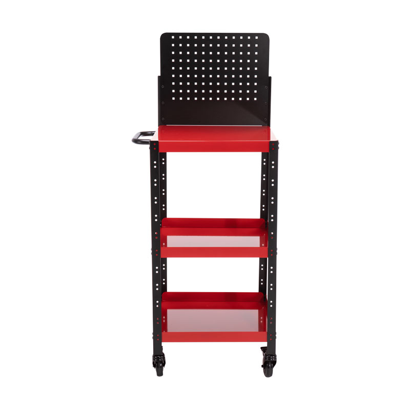 Mobile Tool Cart with Shelves